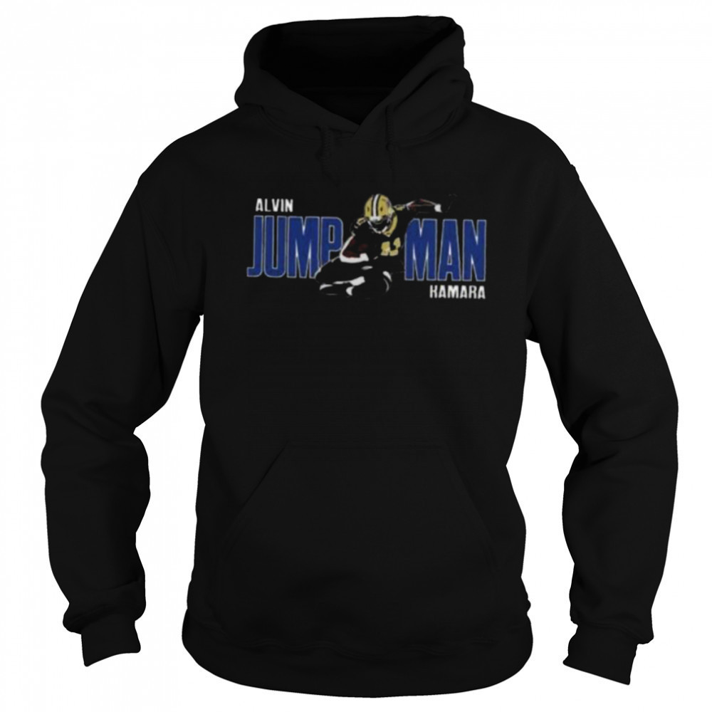 Alvin Kamara Jump Man 41 New Orleans Saints Shirt Sweatshirt