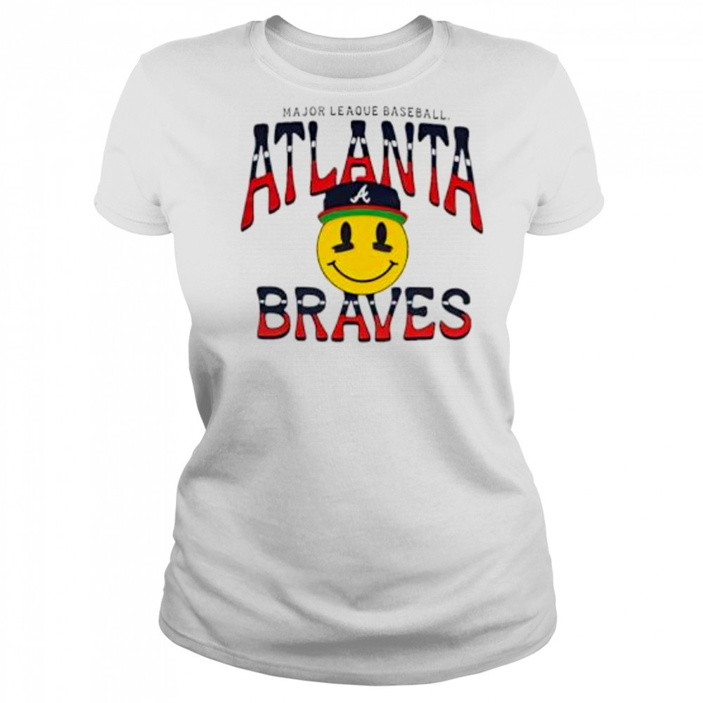 Atlanta Braves smle art shirt Women's T-shirt