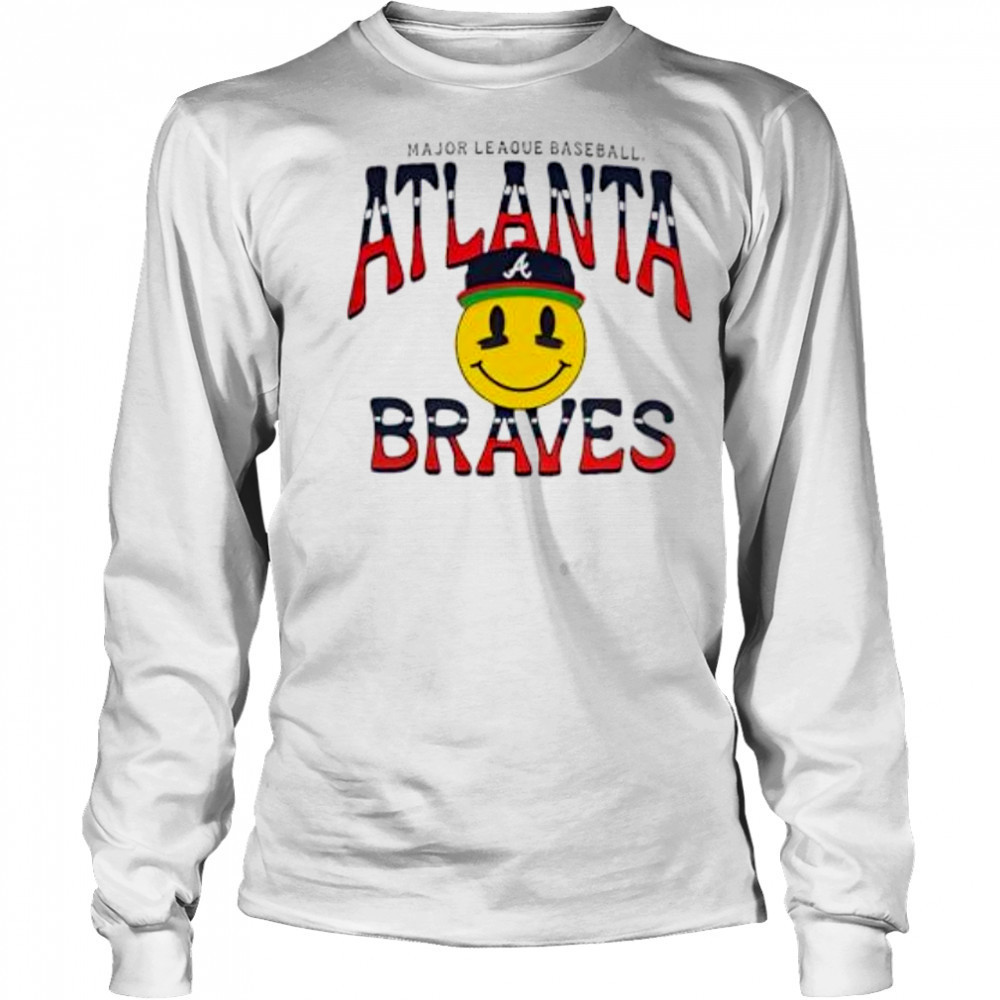 Atlanta Braves smle art shirt Long Sleeved
