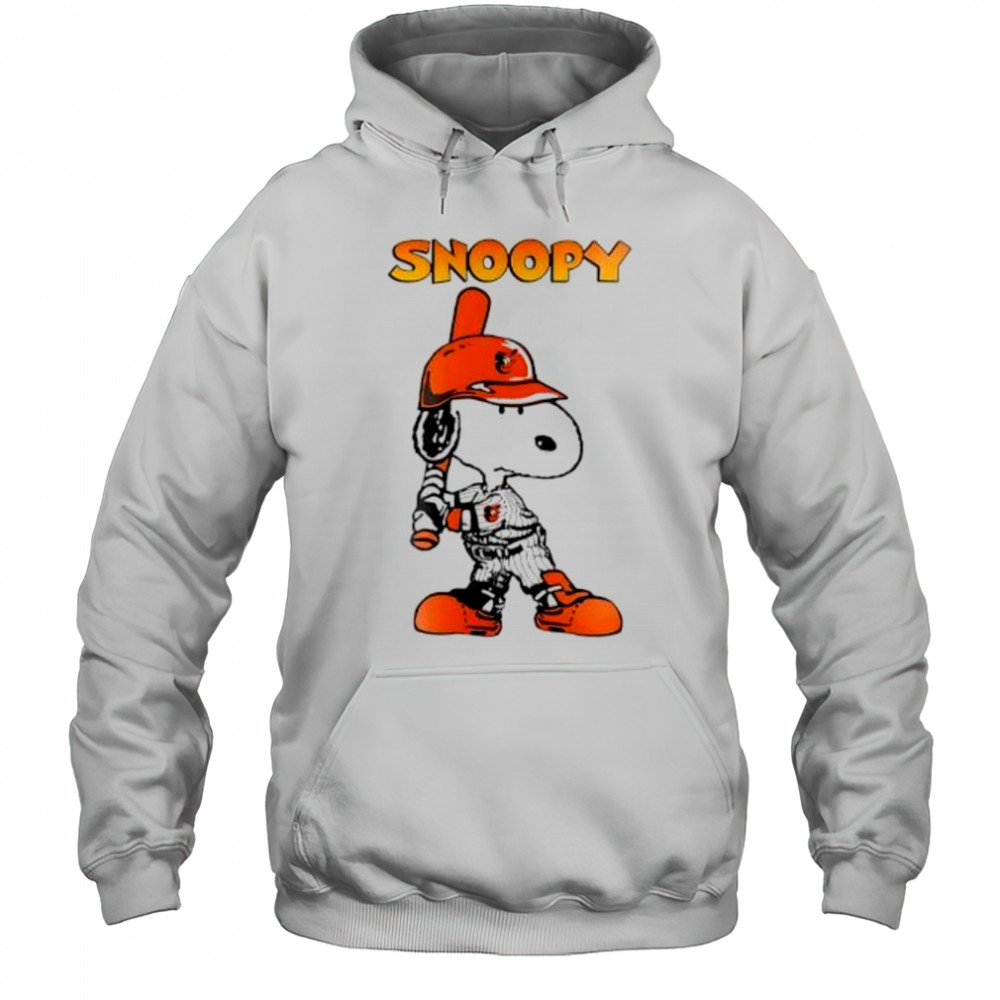 Baltimore Orioles Snoopy player shirt Hoodie