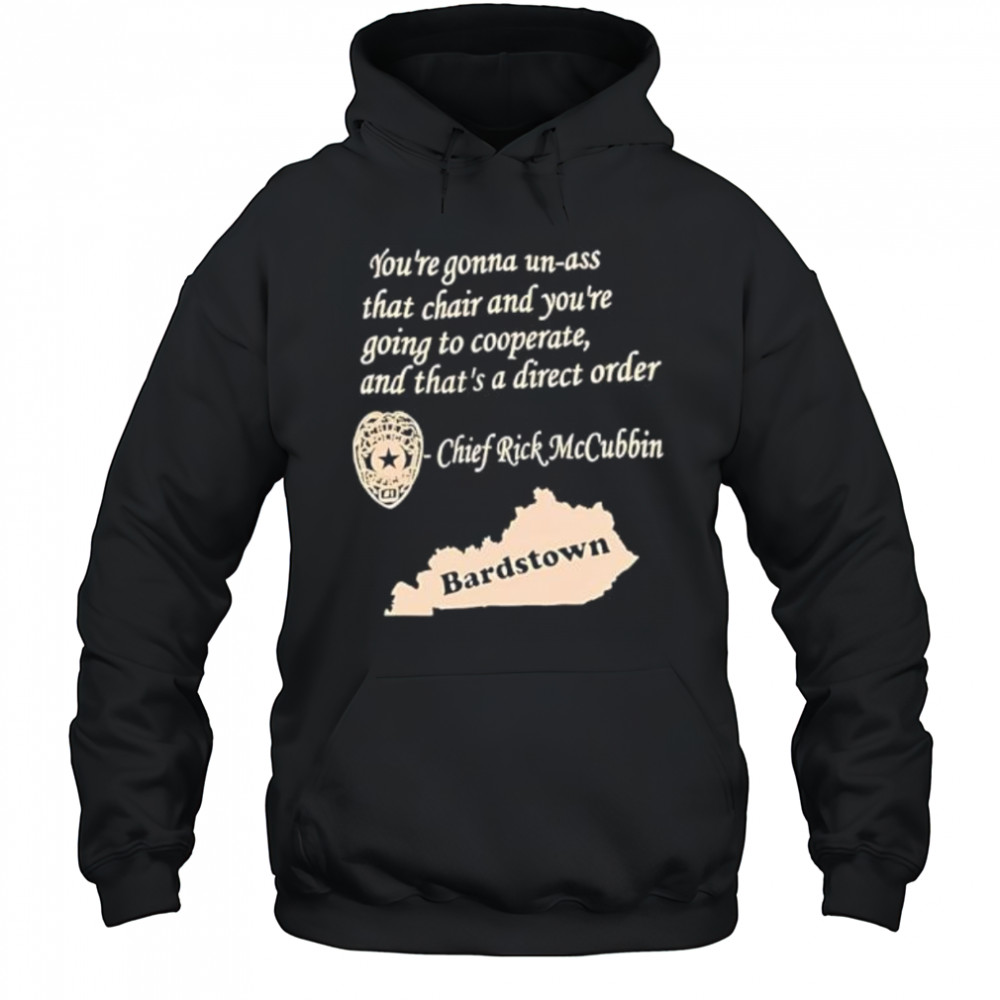 Bardstown chief rick mccubbin shirt Hoodie