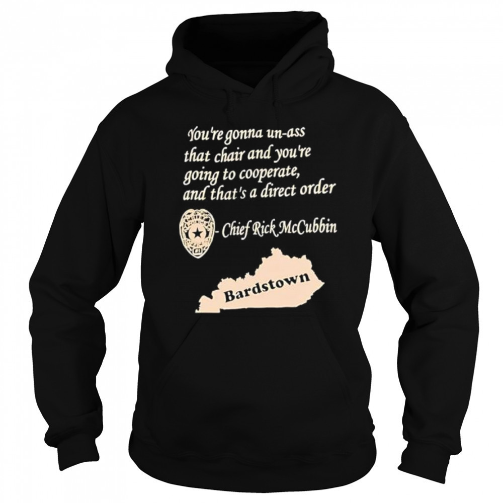Bardstown chief rick mccubbin shirt Sweatshirt