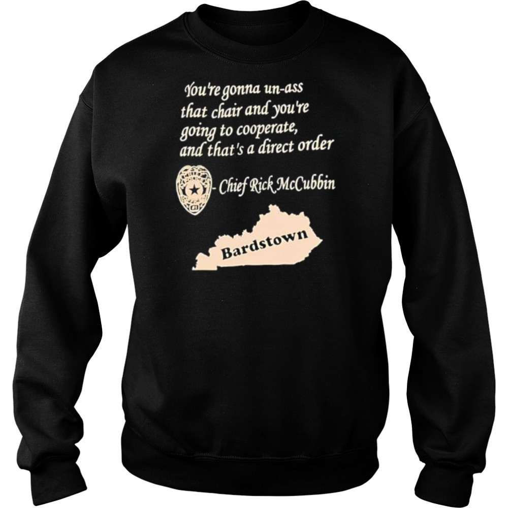 Bardstown chief rick mccubbin shirt Hoodie
