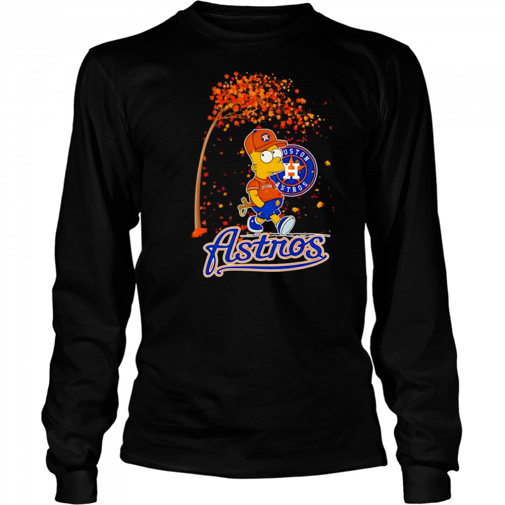Bart Houston Astros Autumn shirt Long Sleeved