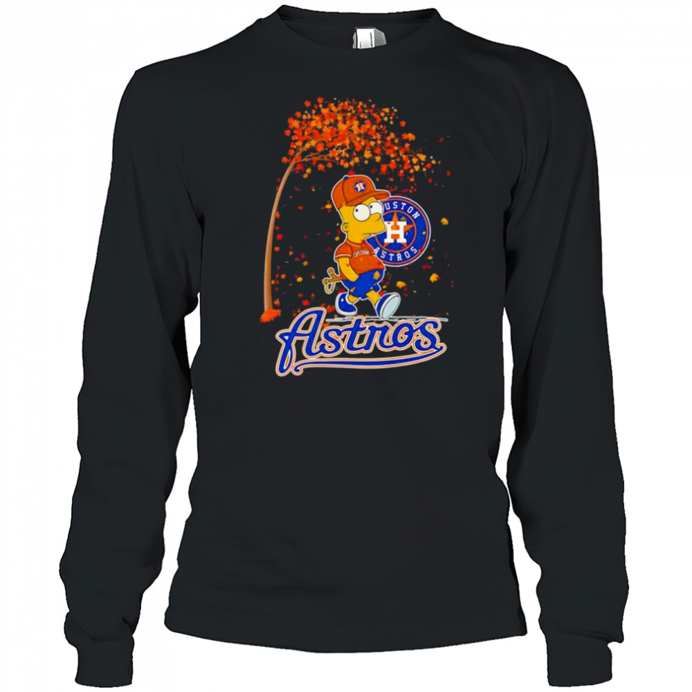 Bart Houston Astros Autumn shirt Long Sleeved