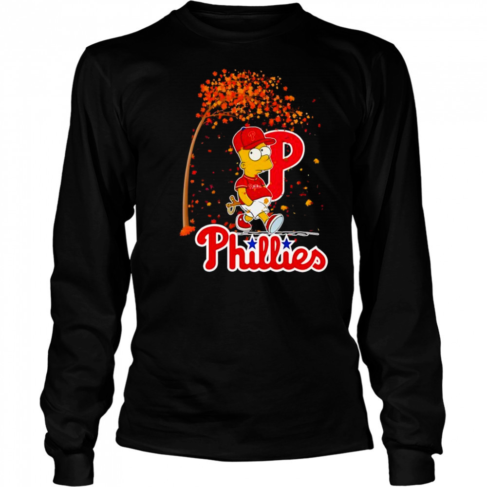Bart Philadelphia Phillies Autumn shirt Long Sleeved