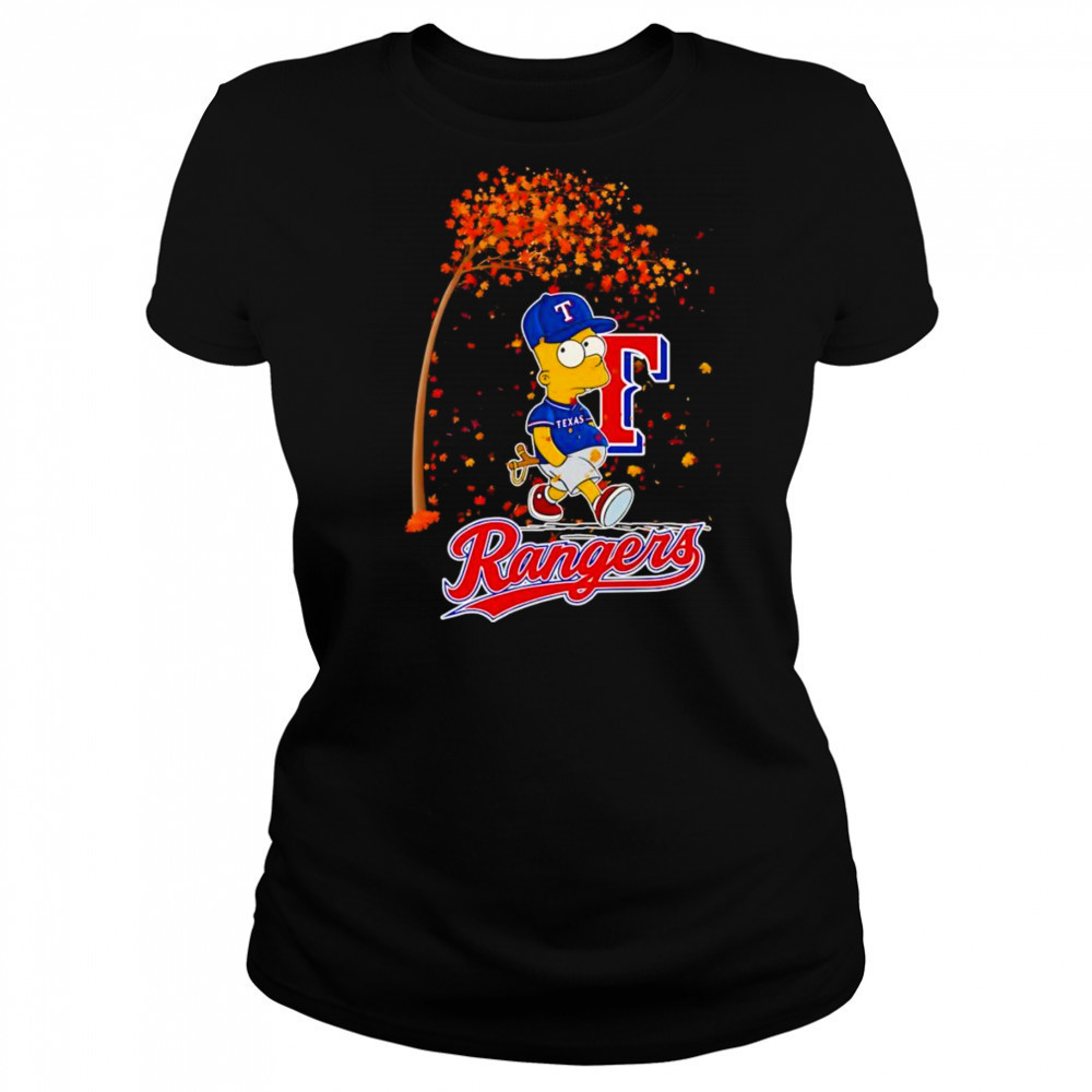 Bart Texas Rangers Autumn shirt Women's T-shirt