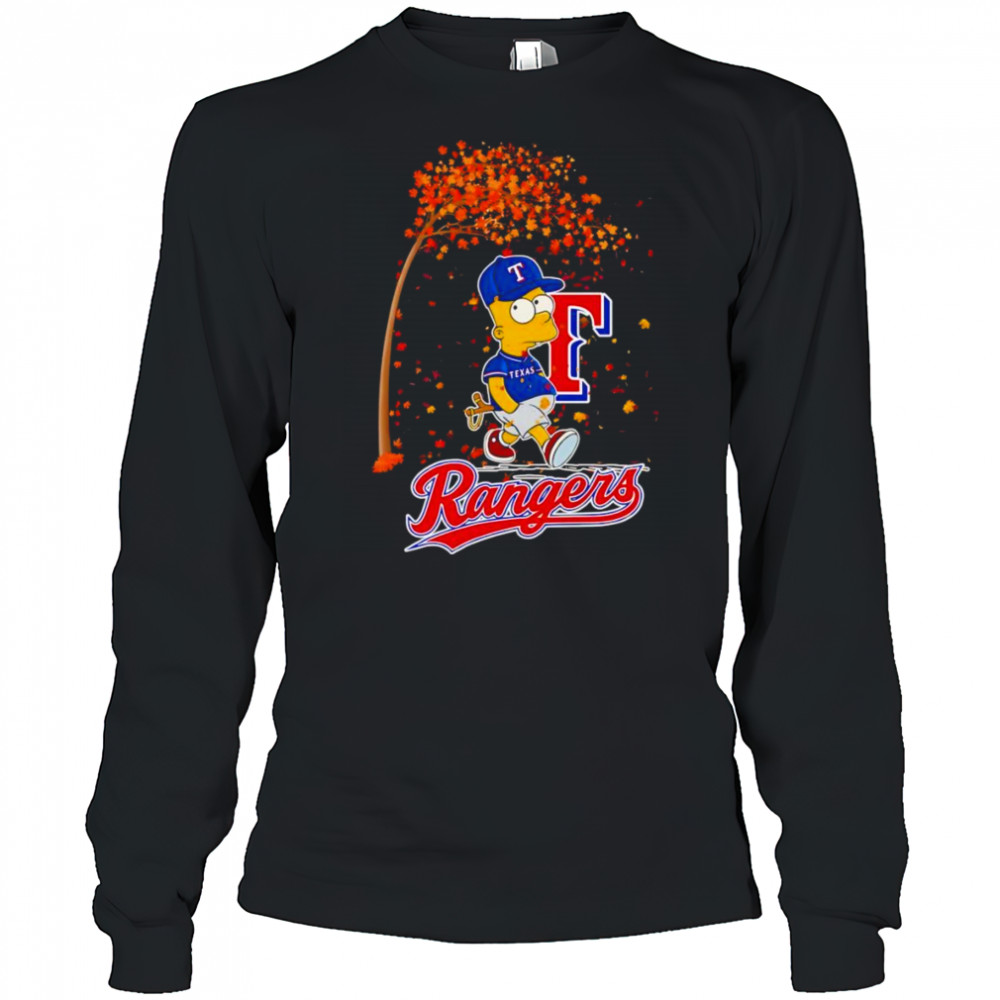 Bart Texas Rangers Autumn shirt Long Sleeved