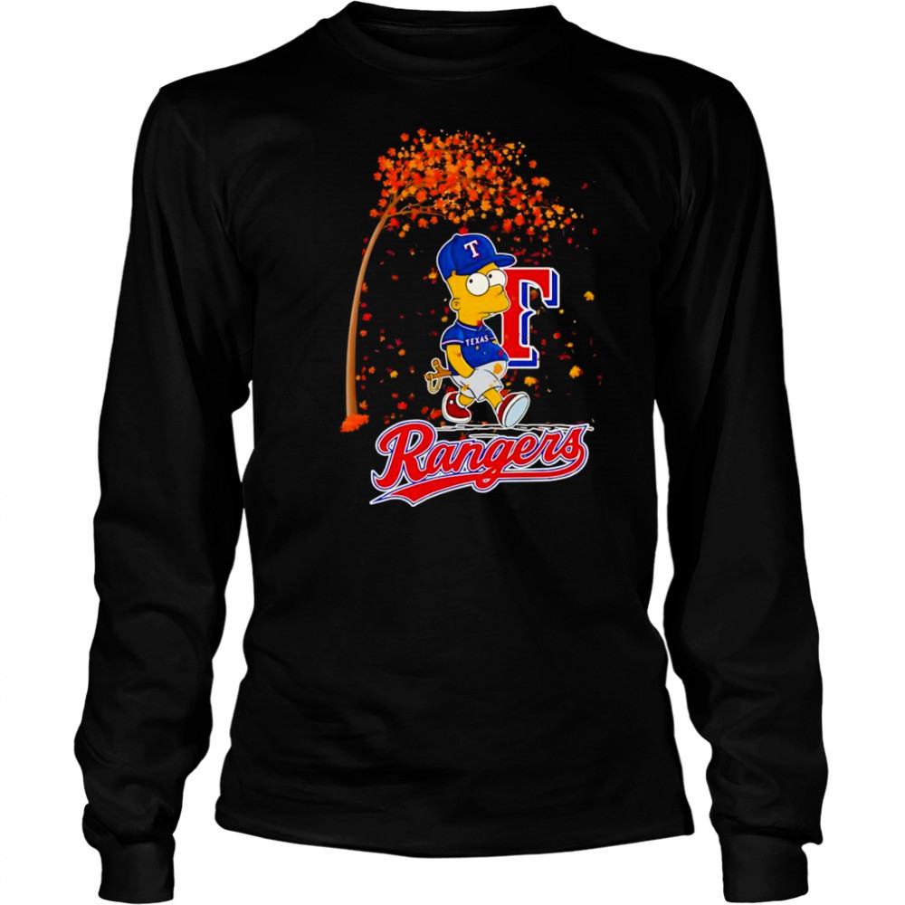 Bart Texas Rangers Autumn shirt Long Sleeved