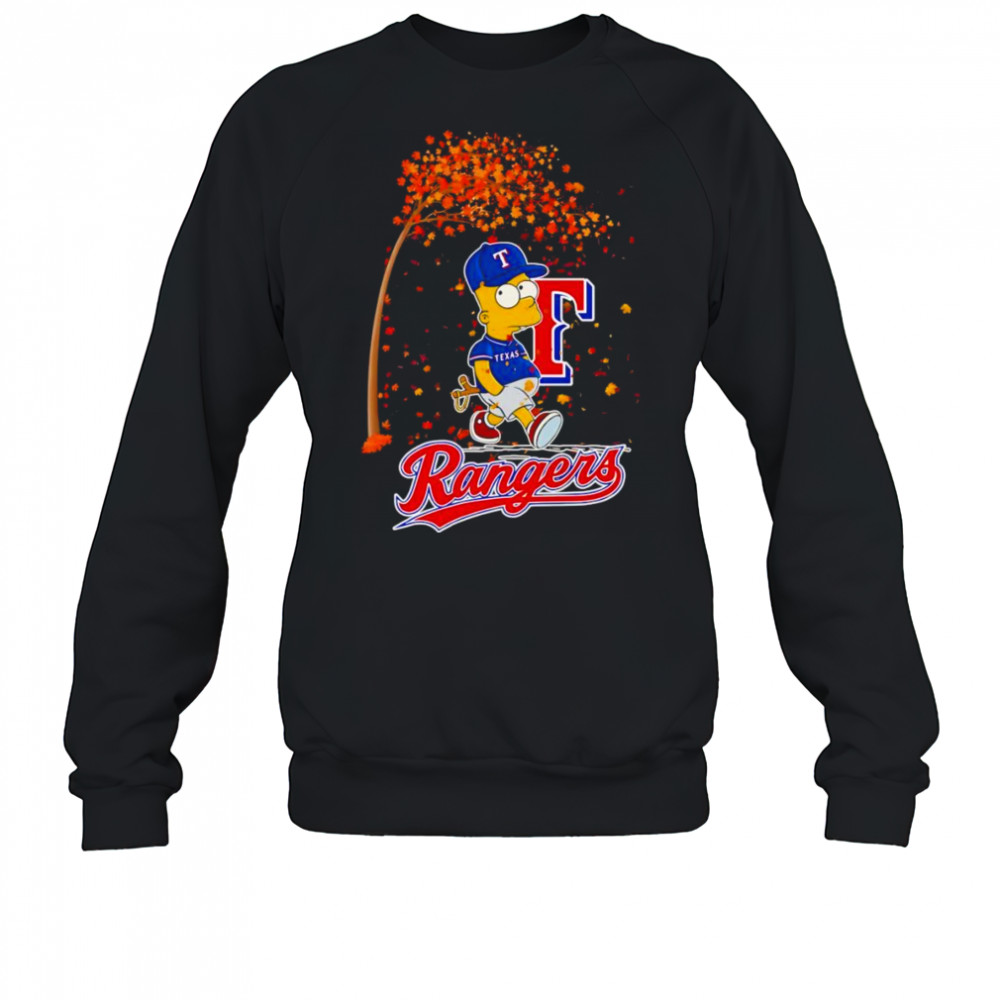 Bart Texas Rangers Autumn shirt Sweatshirt