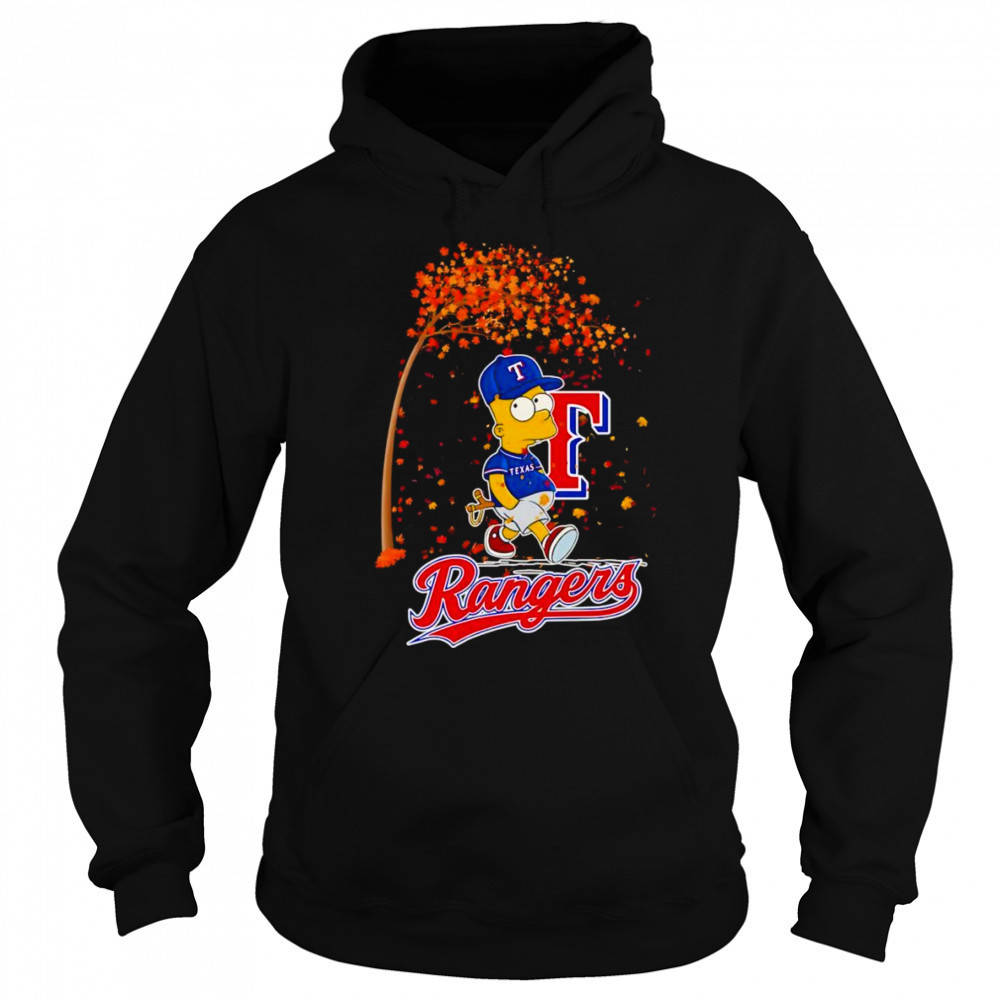 Bart Texas Rangers Autumn shirt Sweatshirt