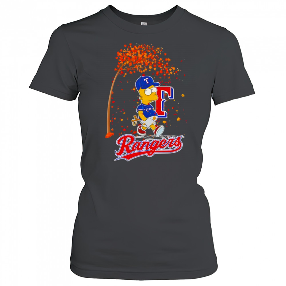 Bart Texas Rangers Autumn shirt Women's T-shirt