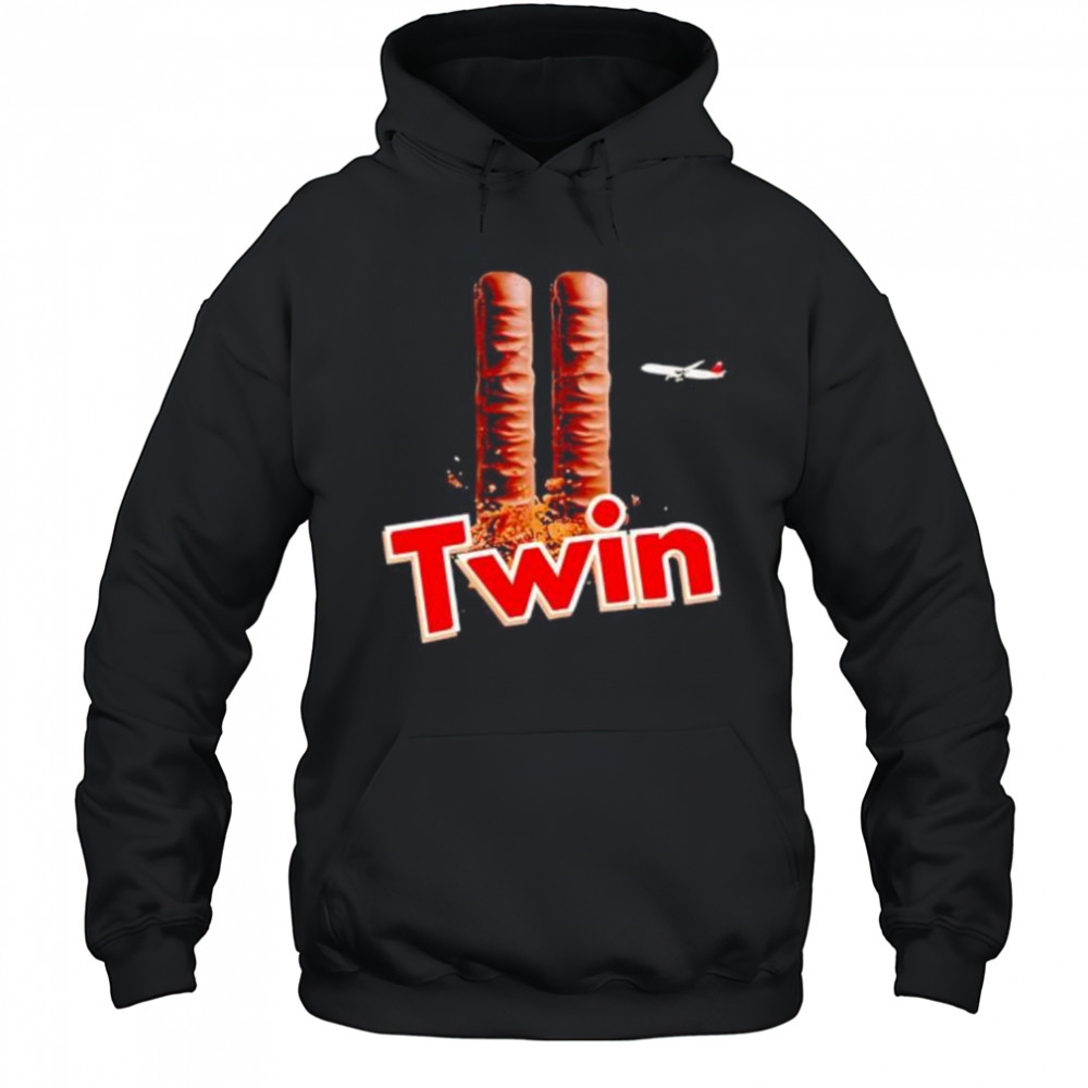 Bruhtees twin twin 9 11 planet shirt Hoodie
