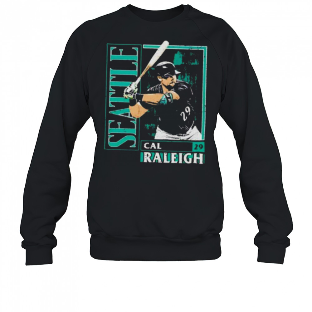Cal Raleigh card style Seattle Mariners Shirt Sweatshirt