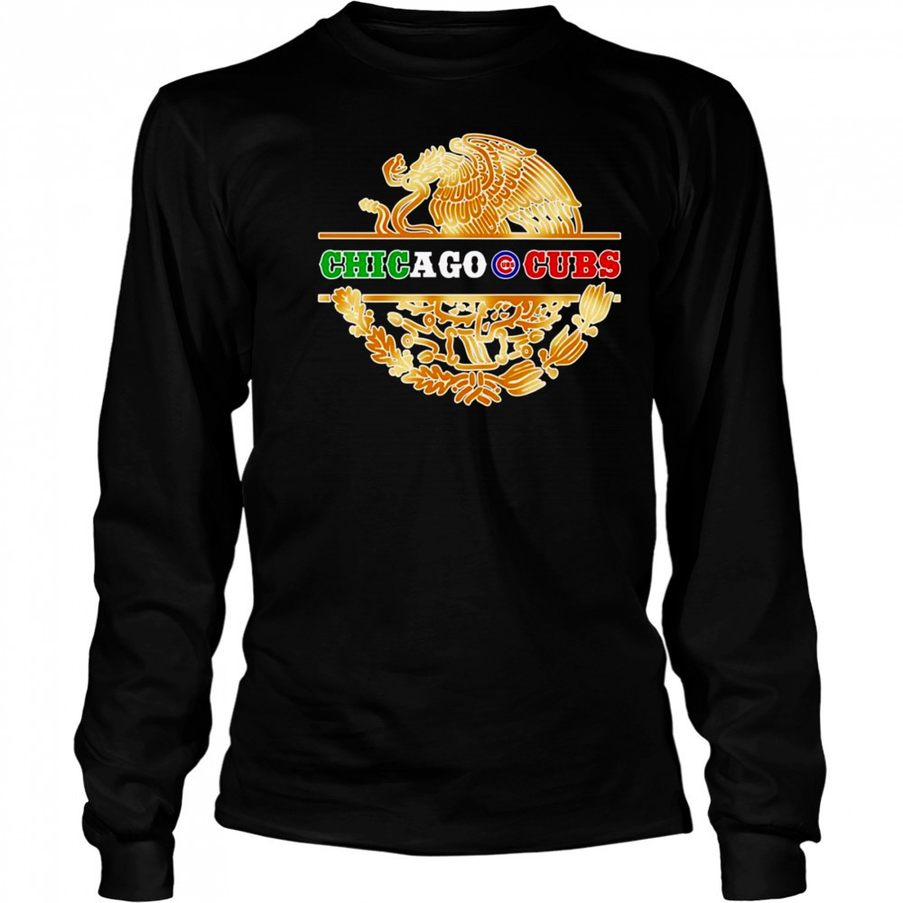 Chicago Cubs x Mexico heritage shirt Long Sleeved