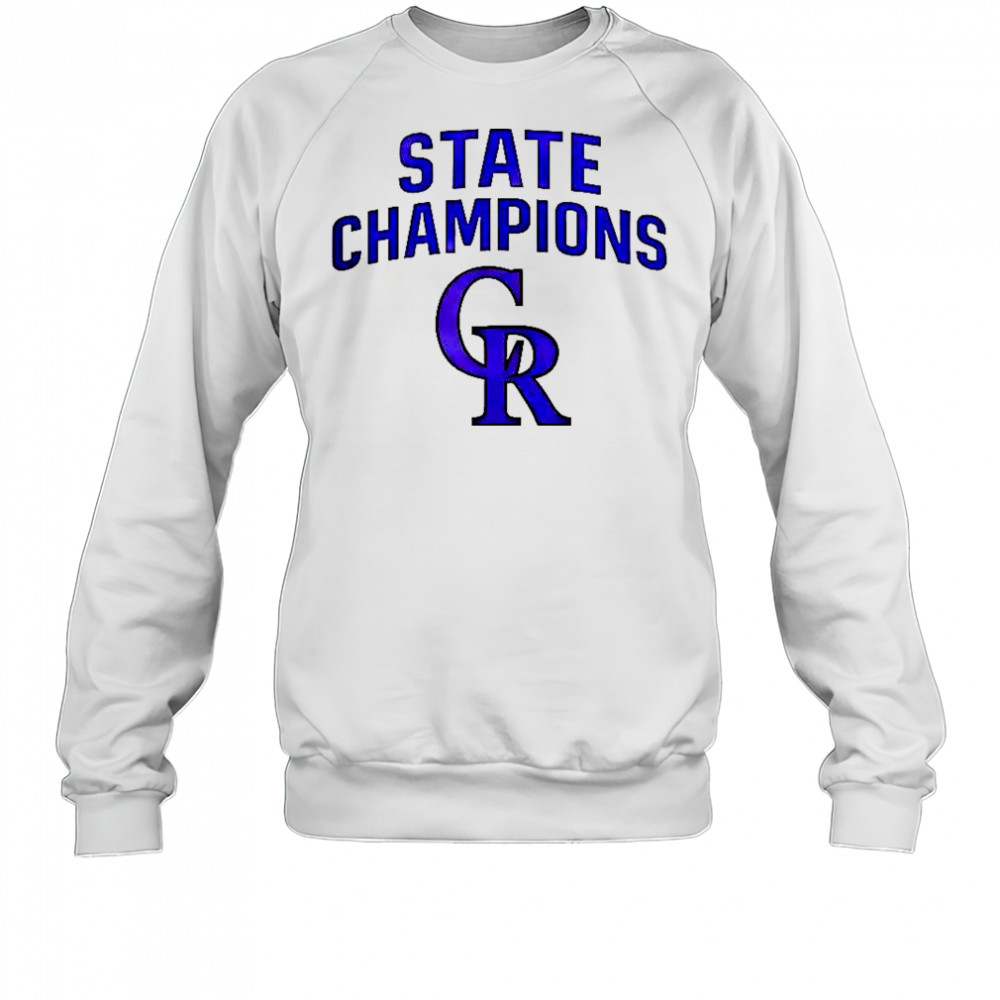 Colorado Rockies State Champions T-Shirt Sweatshirt