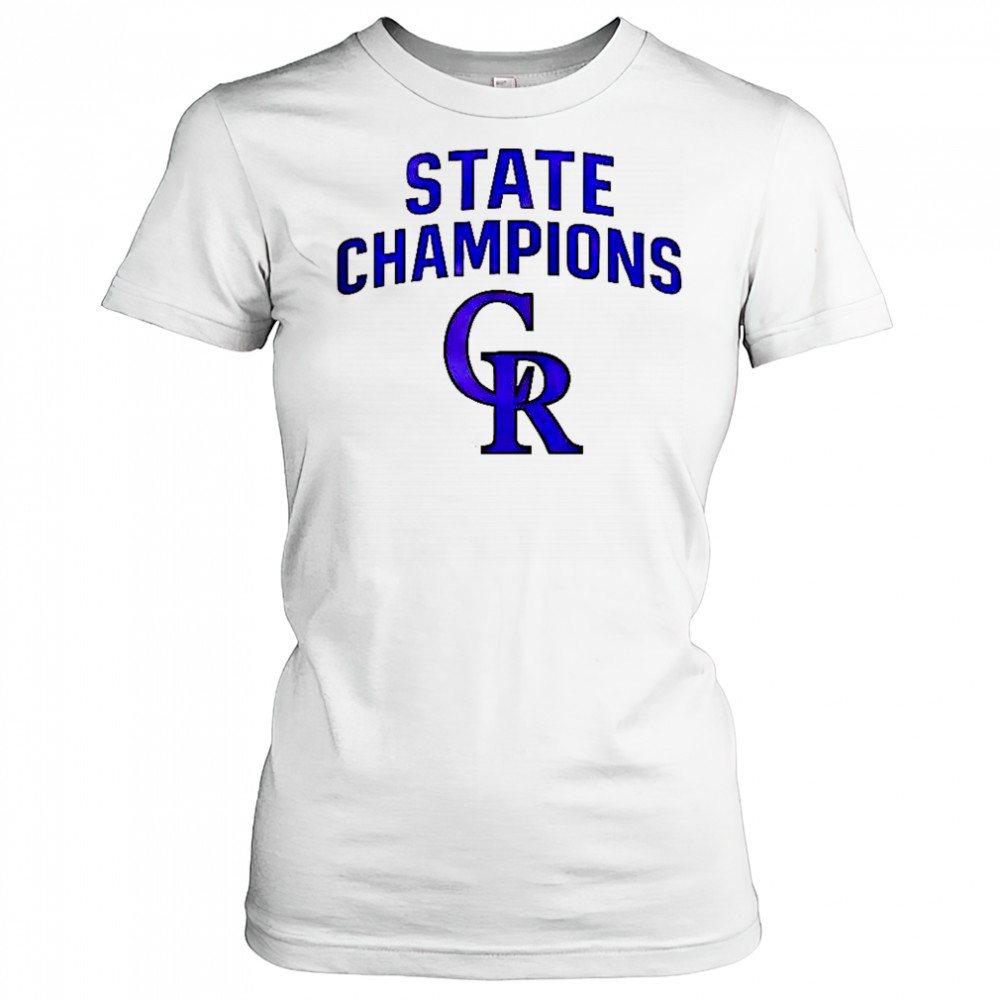 Colorado Rockies State Champions T-Shirt Women's T-shirt