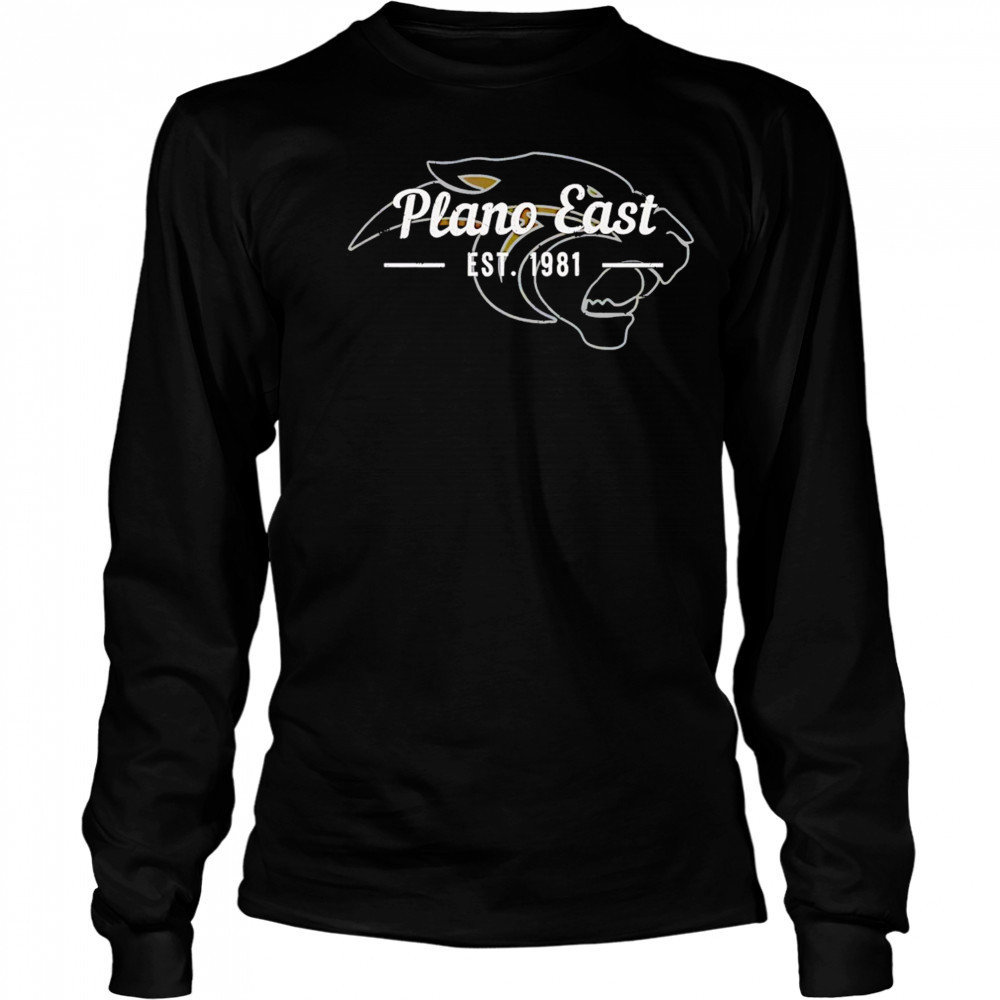 Crown Trio Plano East Panthers Est 1981 shirt Long Sleeved