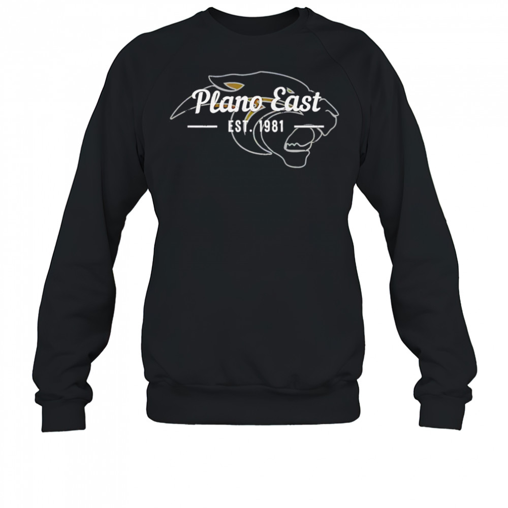 Crown Trio Plano East Panthers Est 1981 shirt Sweatshirt