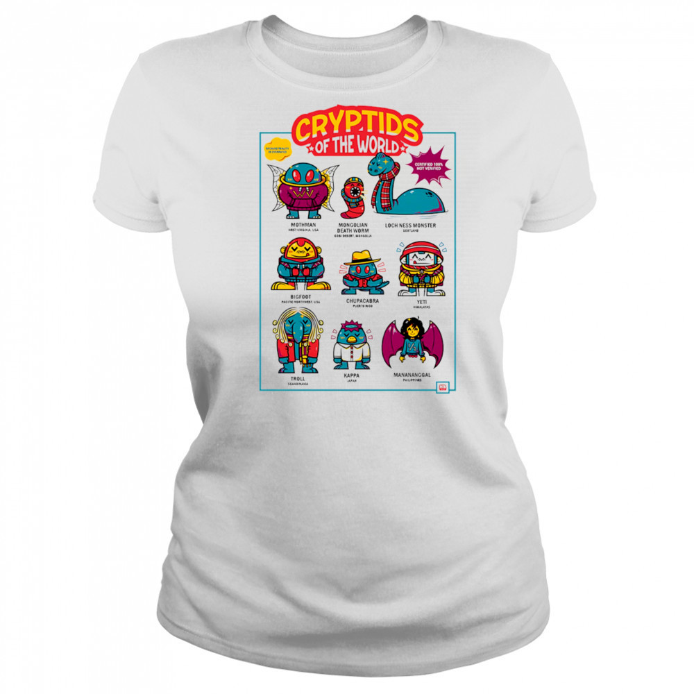 Cryptids of the world shirt Women's T-shirt