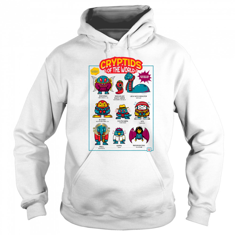 Cryptids of the world shirt Sweatshirt