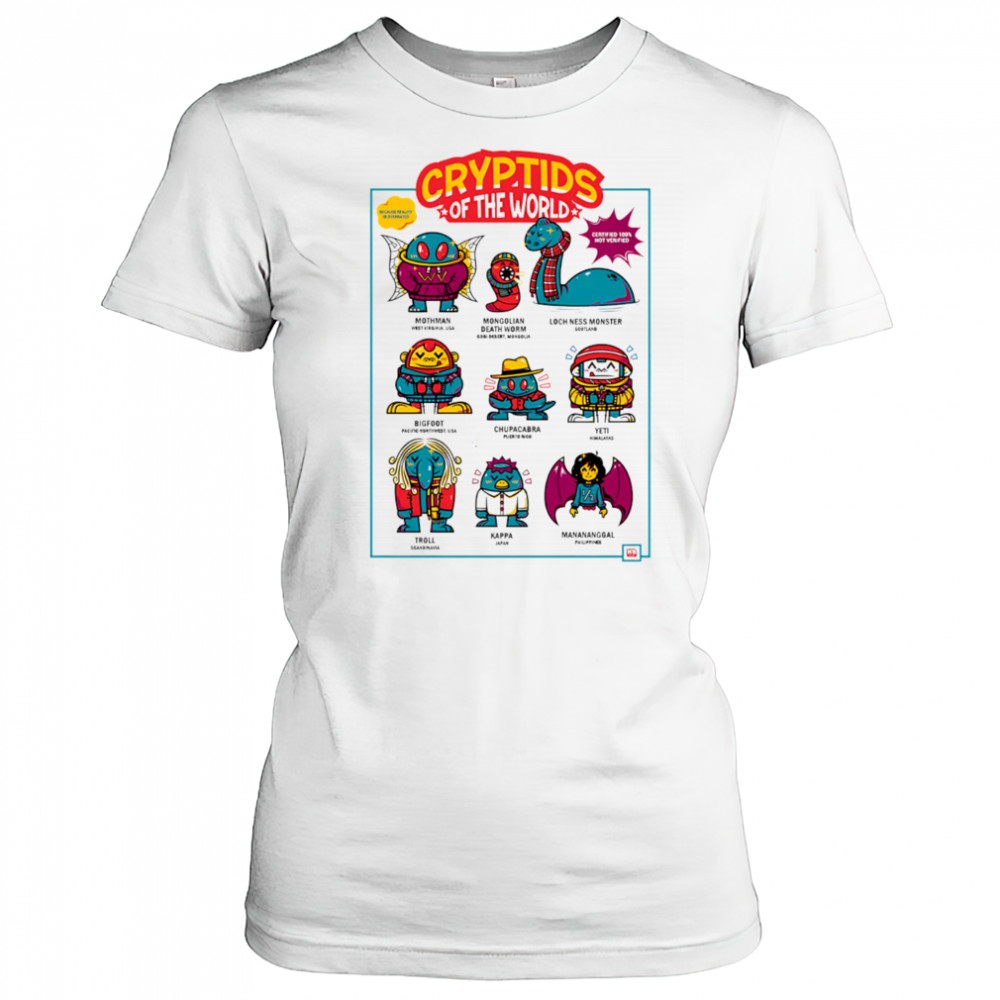 Cryptids of the world shirt Women's T-shirt