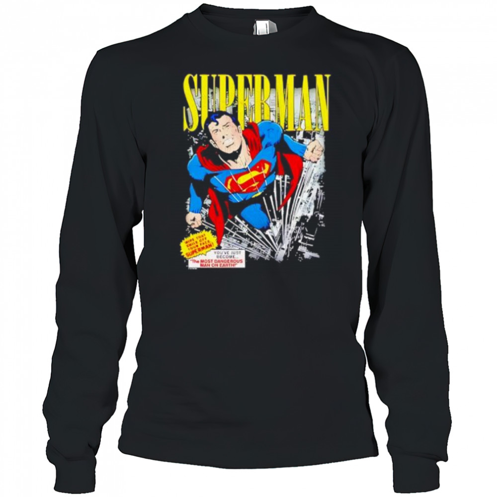 DC superman 2025 near me shirt Long Sleeved