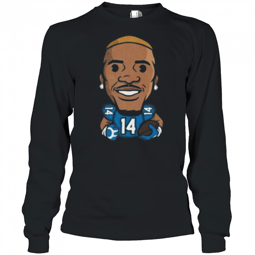 Detroit Lions Amon Ra St. Brown Emoji Vintage Oversized Shirt Long Sleeved