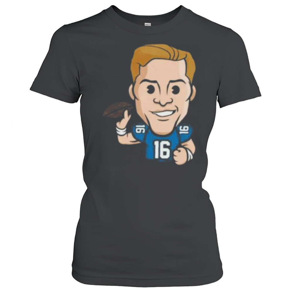Detroit Lions Jared Goff Emoji Washed Oversized Vintage Men’s Shirt Women's T-shirt
