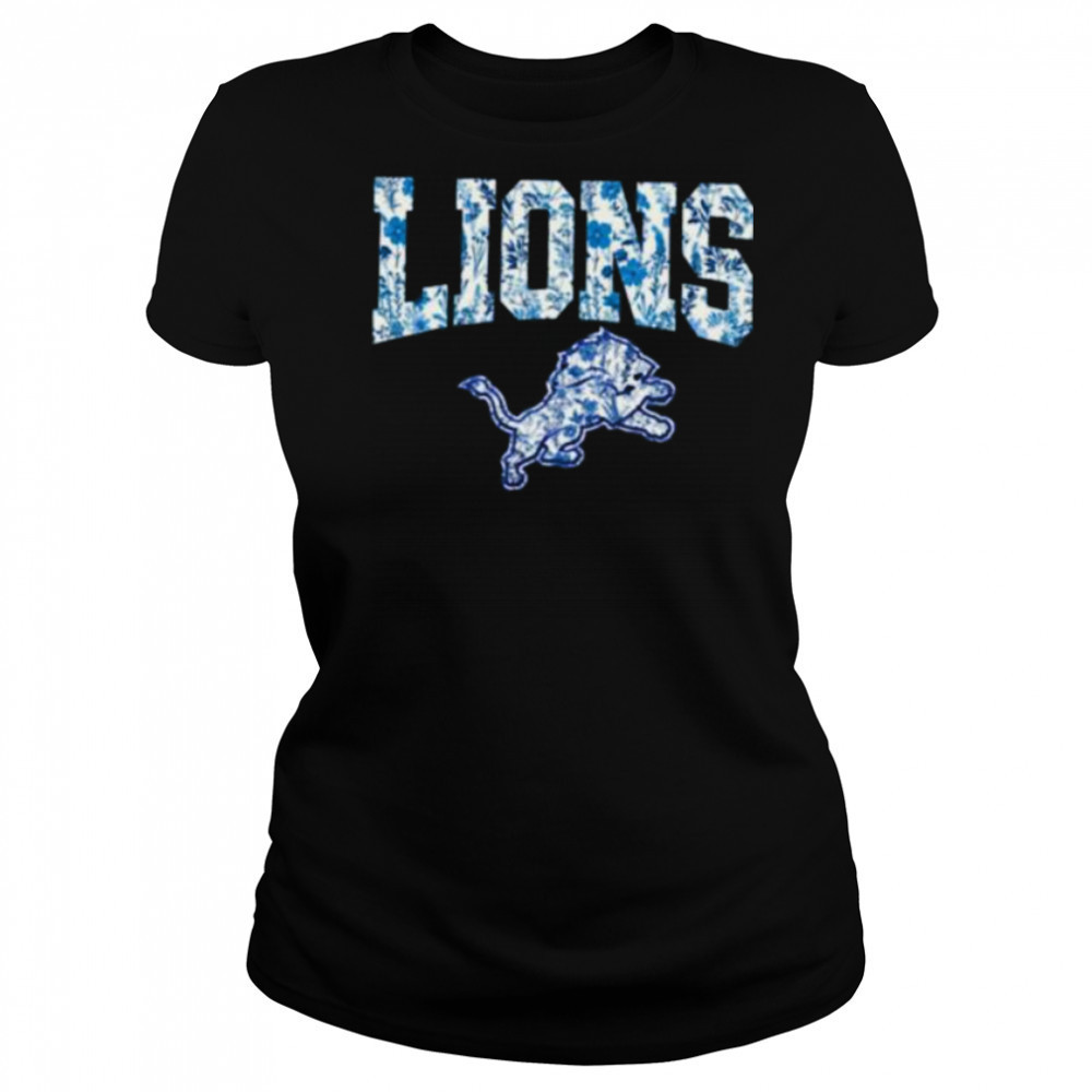 Detroit Lions Toile de Jouy Shirt Women's T-shirt