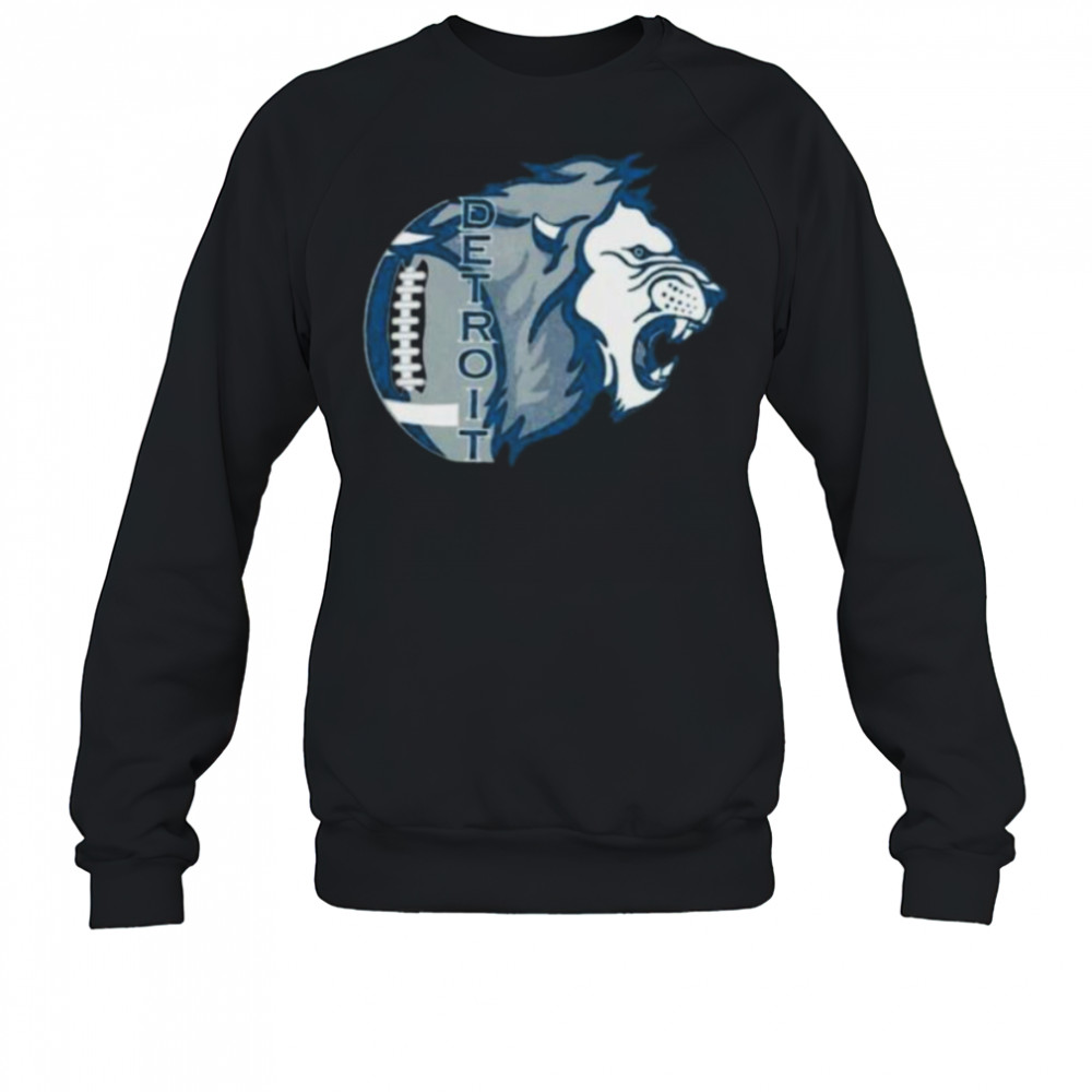 Detroit Lions Washed Oversized Vintage Men’s Shirt Sweatshirt
