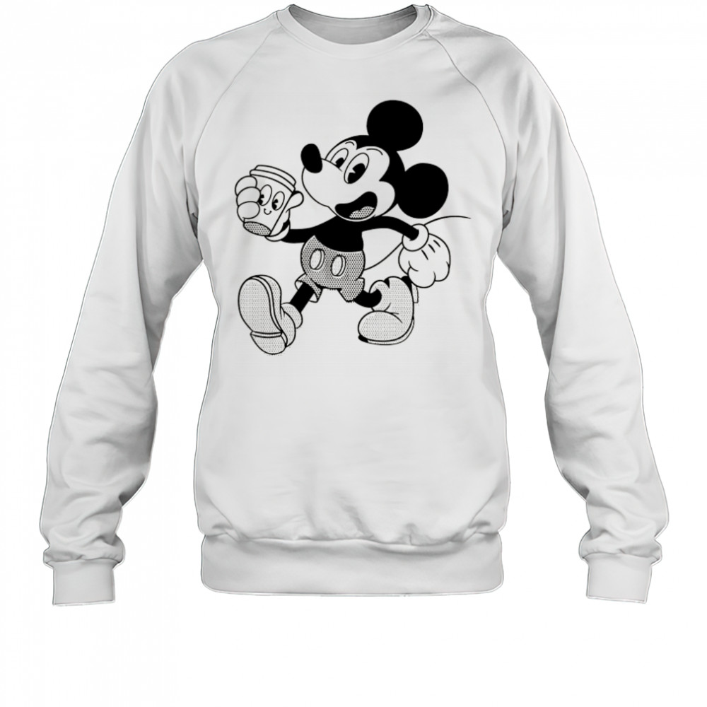 Disney Mickey Mouse and Coffee shirt Sweatshirt