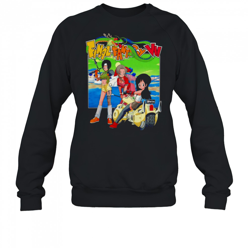 Final Fantasy VII x Dragon Ball shirt Sweatshirt