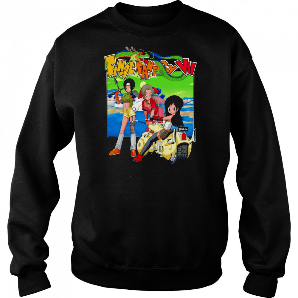 Final Fantasy VII x Dragon Ball shirt Hoodie