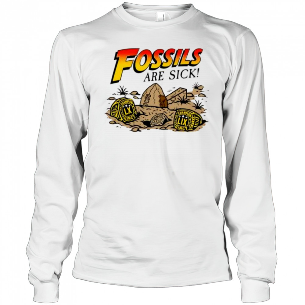 Fossils Are Sick Rings shirt Long Sleeved