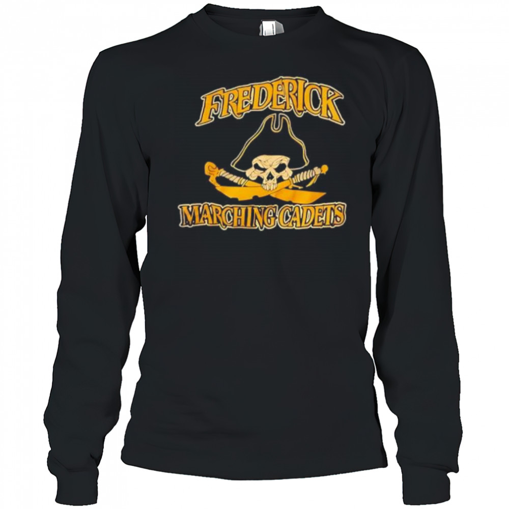Frederick marching cadets pirate logo shirt Long Sleeved