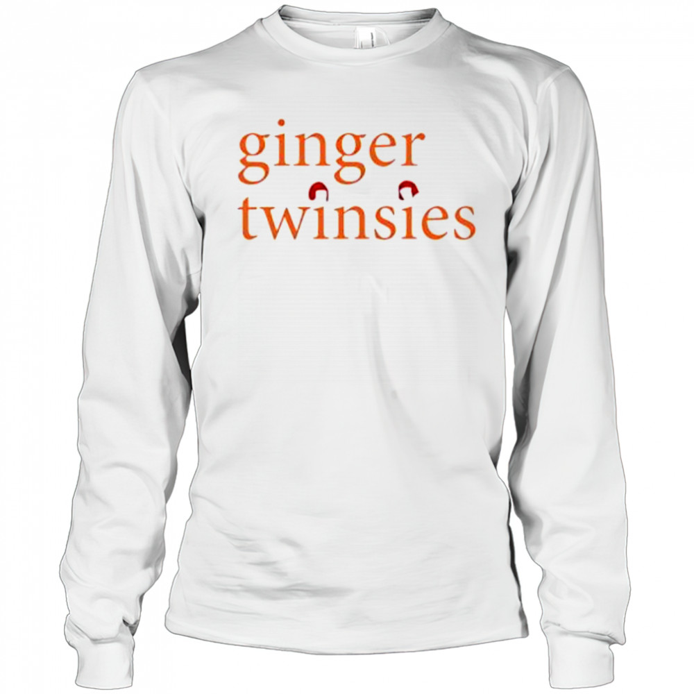 Ginger twinsies shirt Long Sleeved