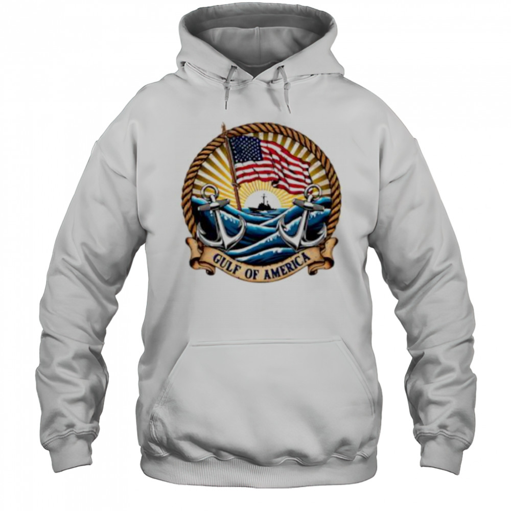 Gulf of America anchor shirt Hoodie