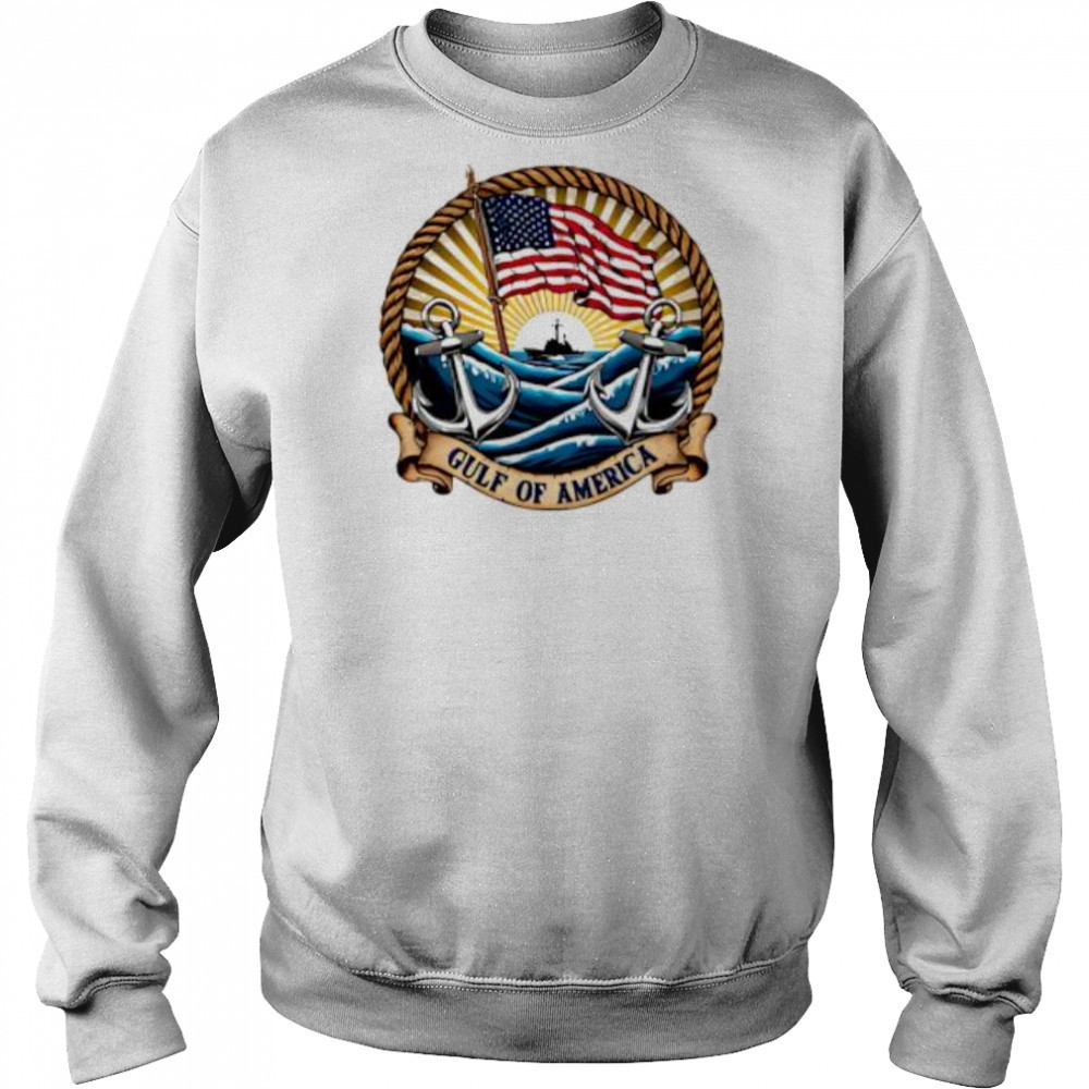 Gulf of America anchor shirt Hoodie