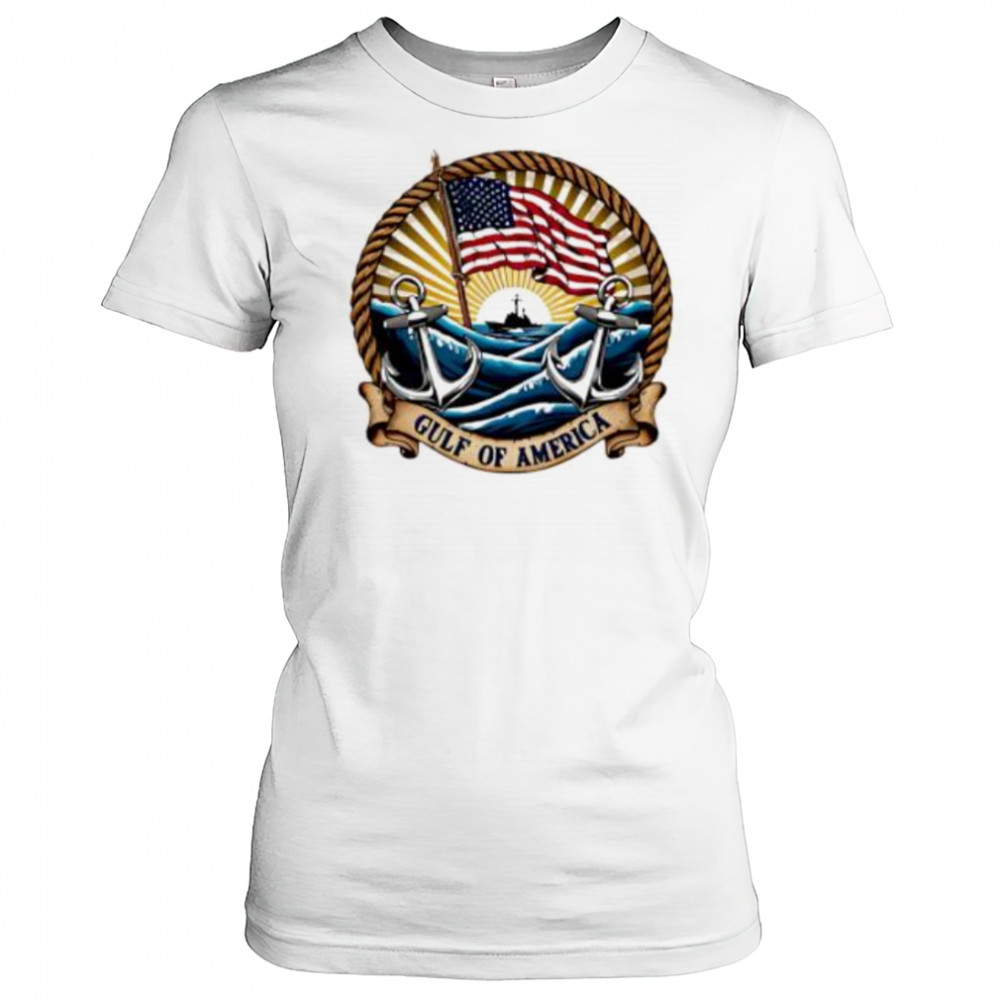 Gulf of America anchor shirt Women's T-shirt
