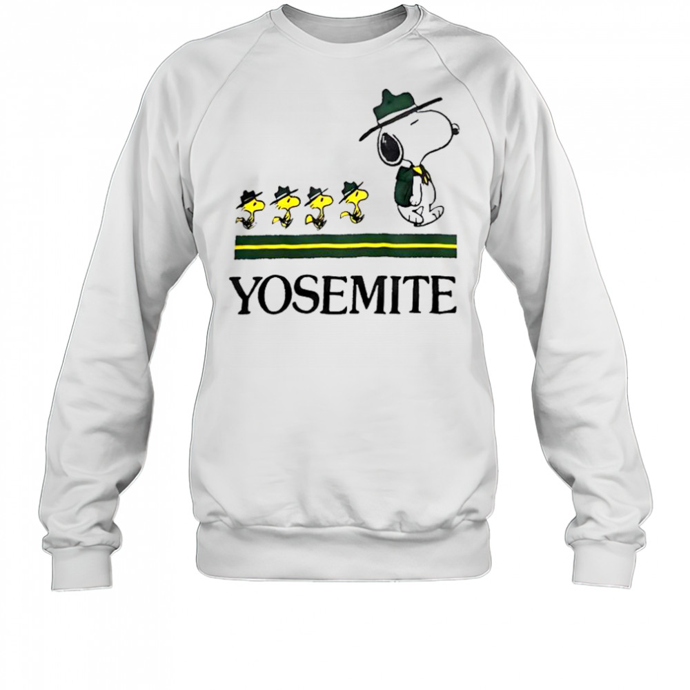 Happy Snoopy Yosemite Vintage T-Shirt Sweatshirt