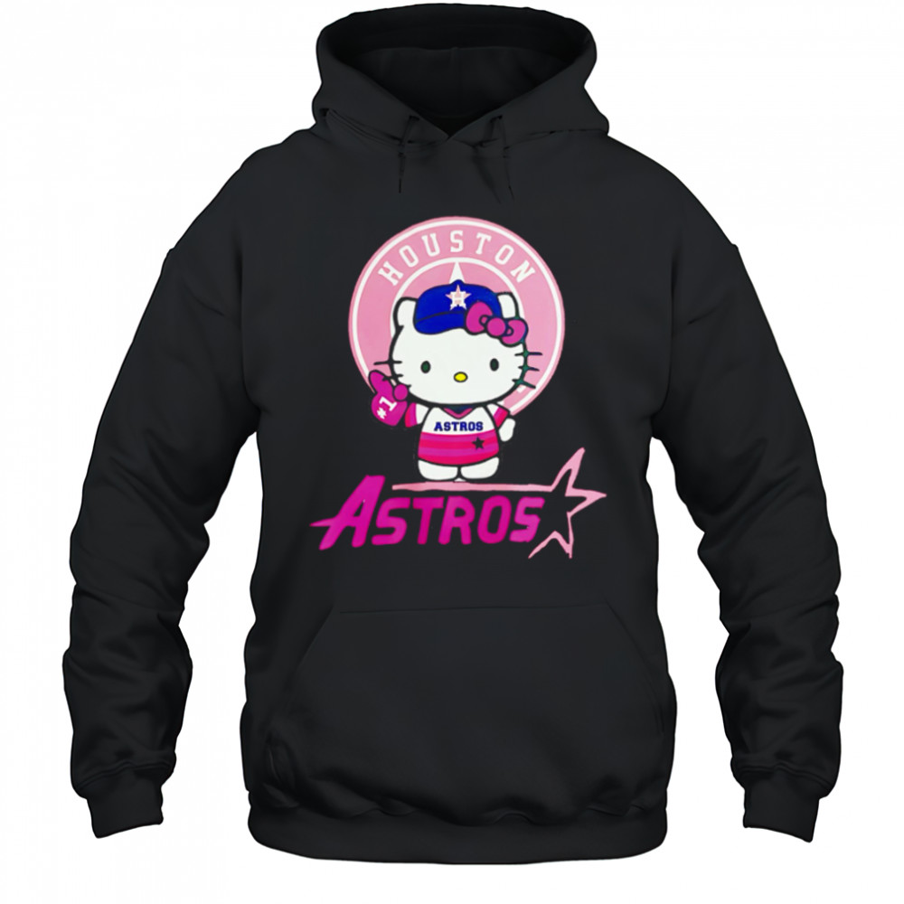 Houston Astros Hello Kitty pink girl shirt Hoodie