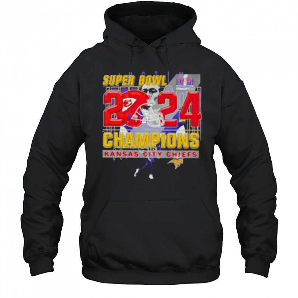 Kansas City Chiefs 2024 Super Bowl LVIII Champions Shirt Hoodie