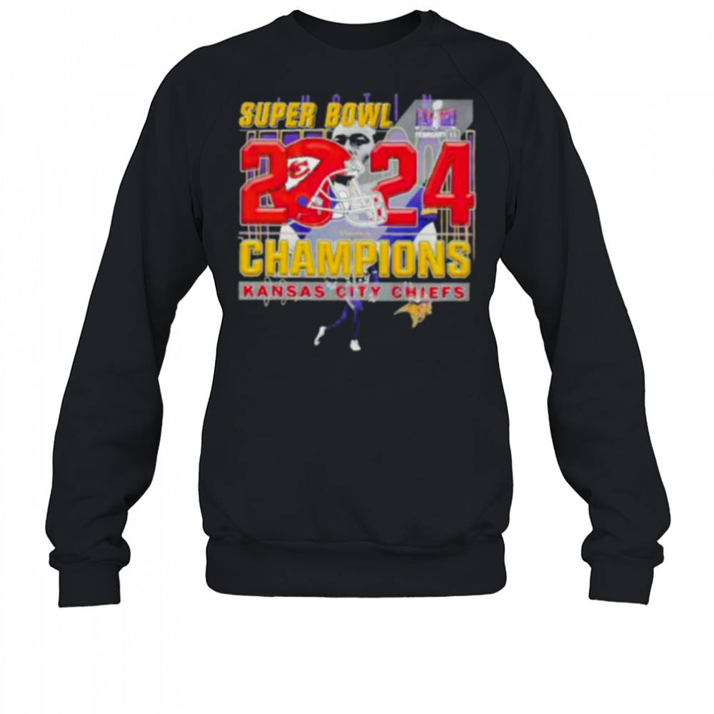 Kansas City Chiefs 2024 Super Bowl LVIII Champions Shirt Sweatshirt