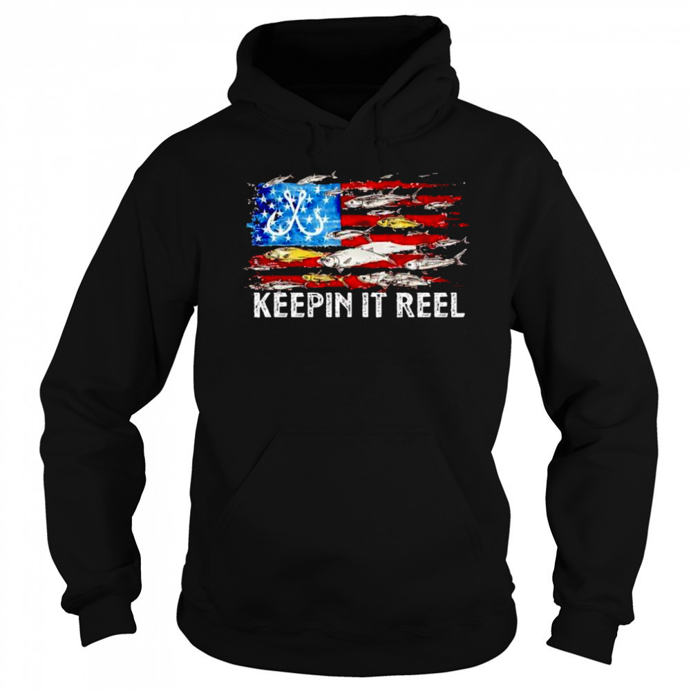 Keepin it Reel American Fish shirt Sweatshirt