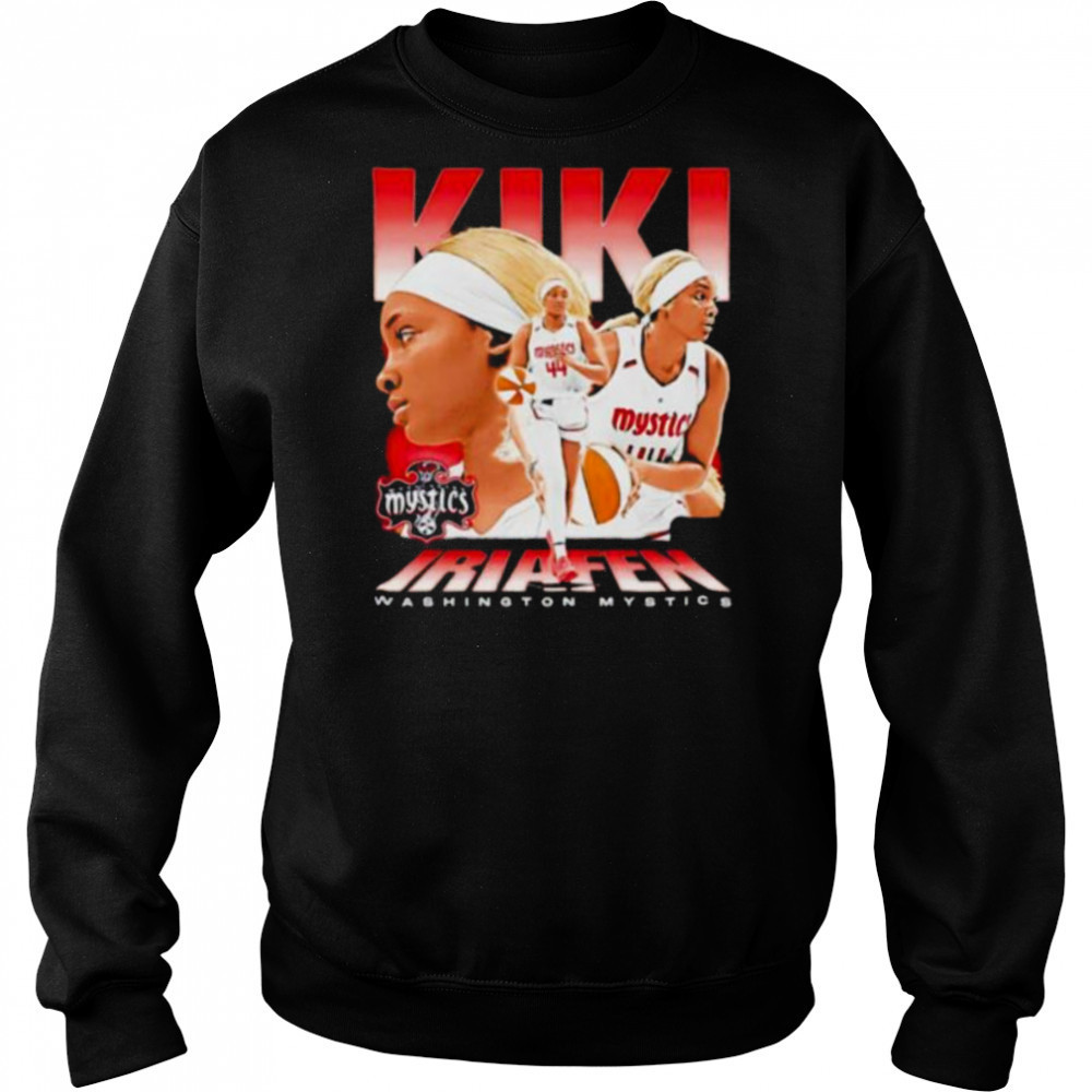 Kiki Iriafen picture collage Washington Mystics Shirt Hoodie