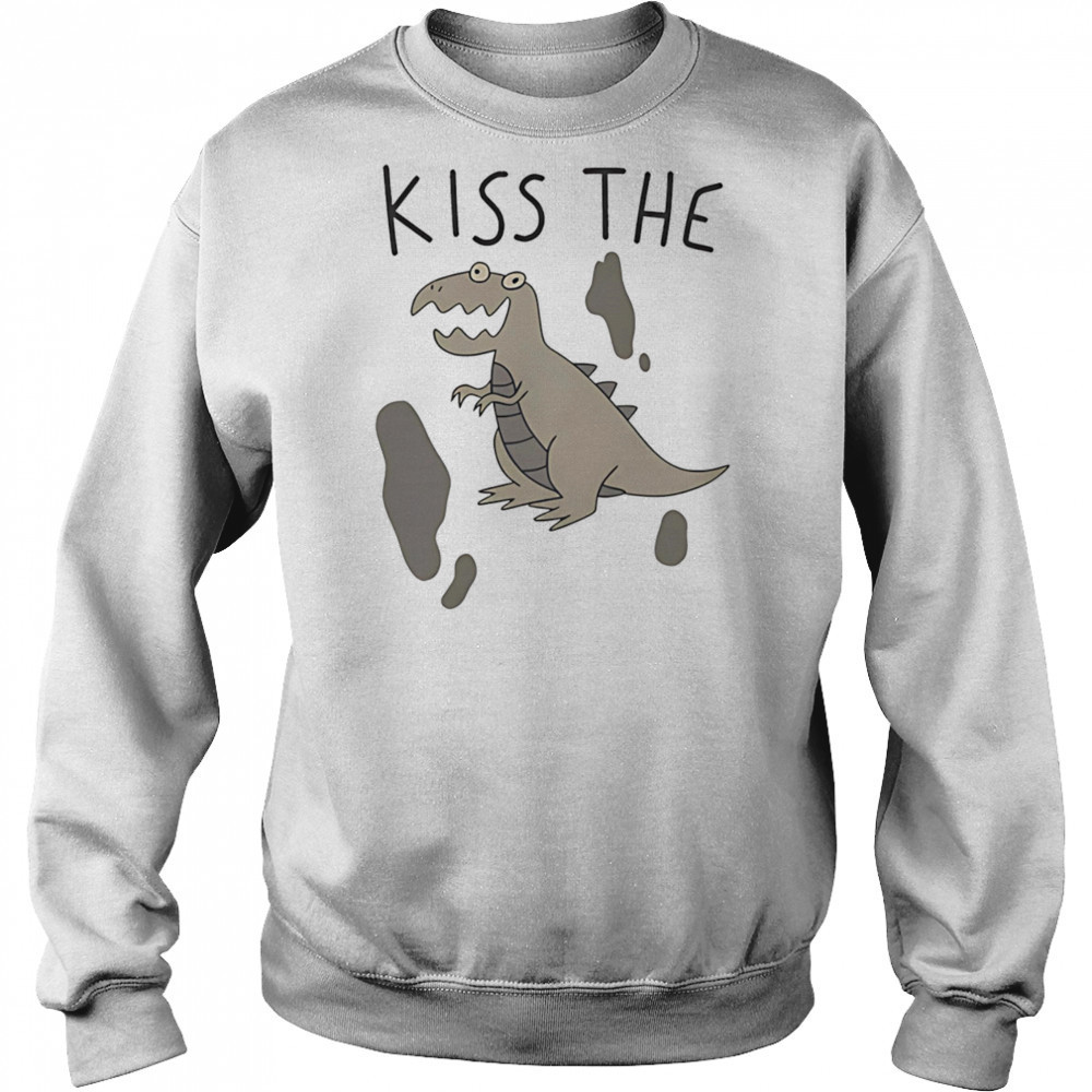 Kiss The Dinosaur shirt Hoodie