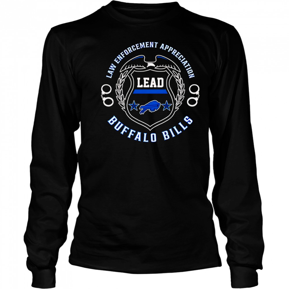 Law Enforcement Appreciation Buffalo Bills shirt Long Sleeved