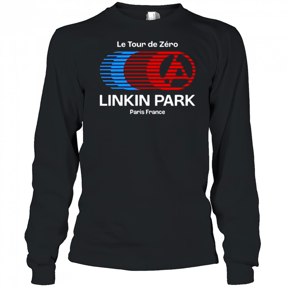 Linkin Park Paris France Le Tour De Zero 2025 Shirt Long Sleeved