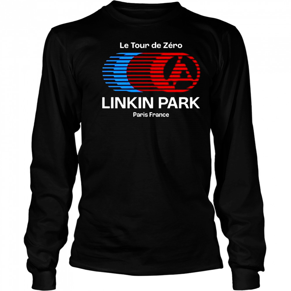 Linkin Park Paris France Le Tour De Zero 2025 Shirt Long Sleeved